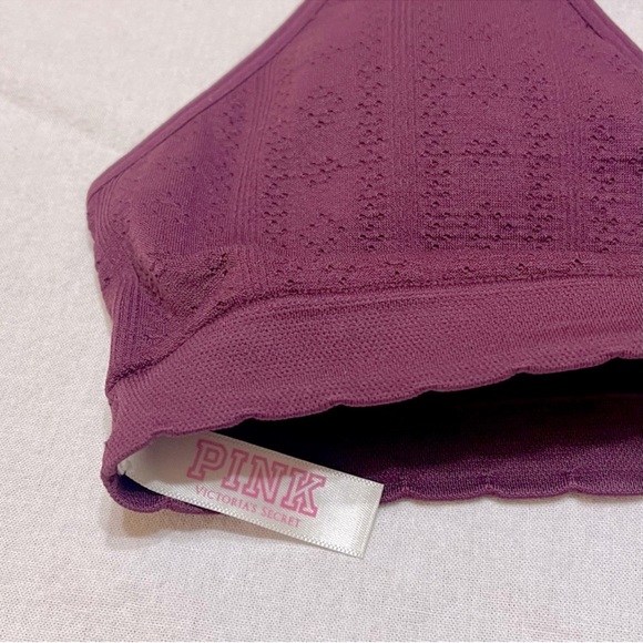 GymShark Pink Victoria Secret Set of Two Wireless Bras Size Small Women Sports - Picture 7 of 9